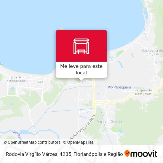 Rodovia Virgílio Várzea, 4235 mapa