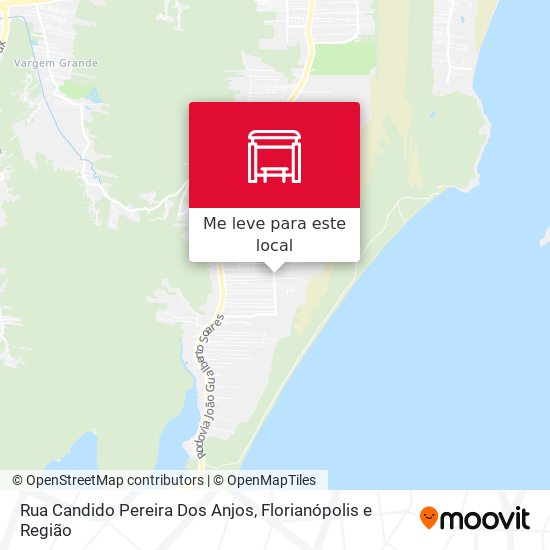 Rua Candido Pereira Dos Anjos mapa