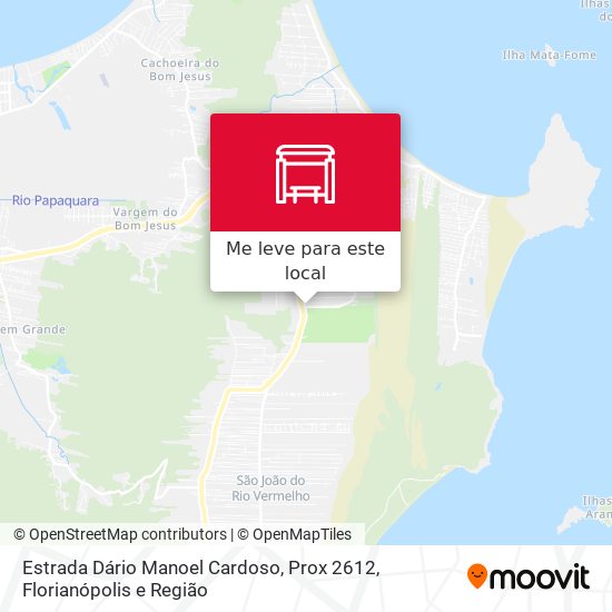Estrada Dário Manoel Cardoso, Prox 2612 mapa