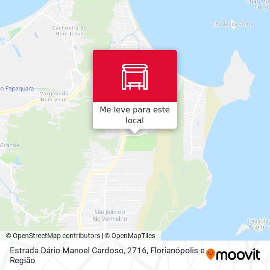 Estrada Dário Manoel Cardoso, 2716 mapa