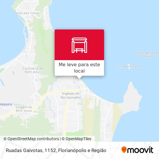 Ruadas Gaivotas, 1152 mapa