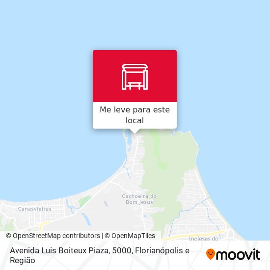 Avenida Luis Boiteux Piaza, 5000 mapa