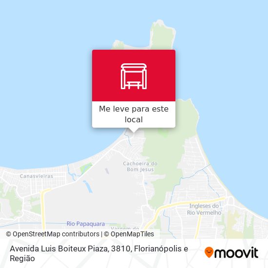 Avenida Luis Boiteux Piaza, 3810 mapa