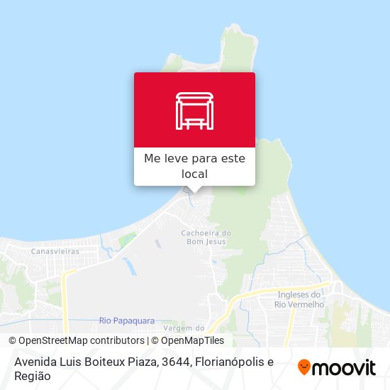 Avenida Luis Boiteux Piaza, 3644 mapa