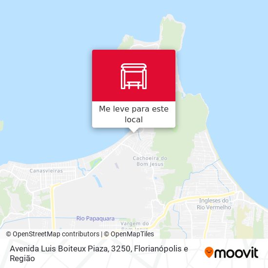 Avenida Luis Boiteux Piaza, 3250 mapa