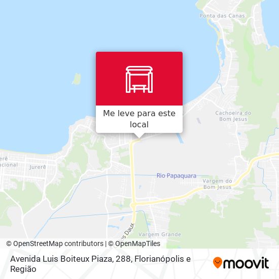 Avenida Luis Boiteux Piaza, 288 mapa