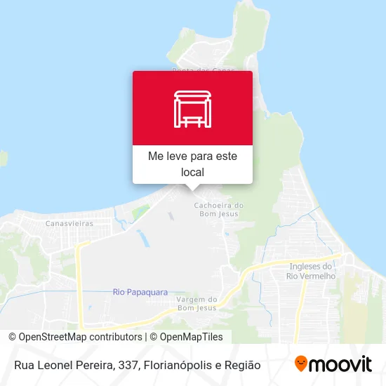 Rua Leonel Pereira, 337 mapa