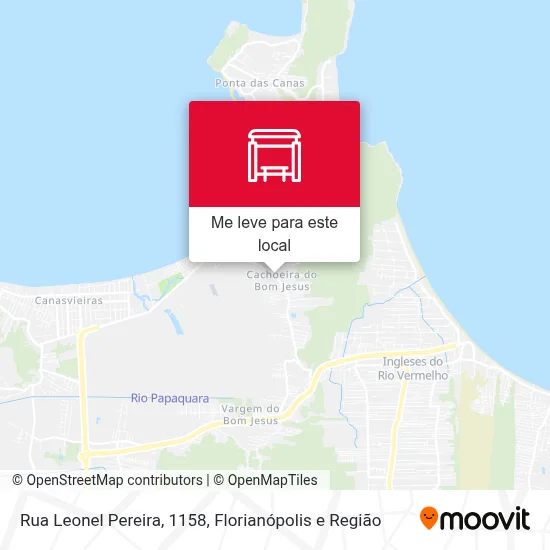 Rua Leonel Pereira, 1158 mapa