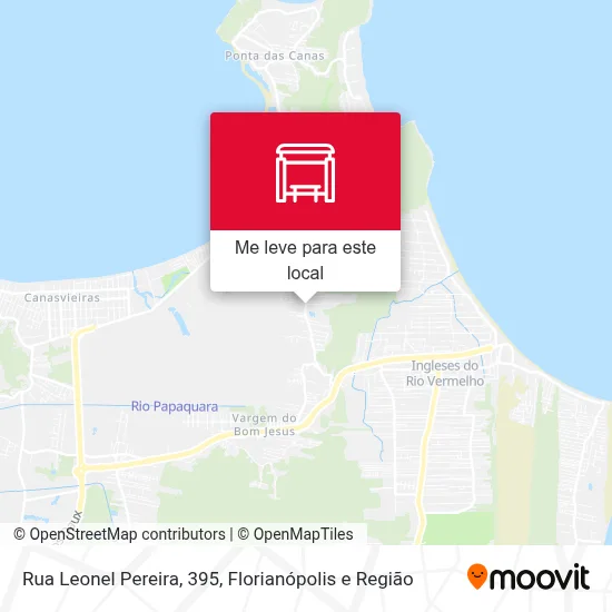 Rua Leonel Pereira, 395 mapa