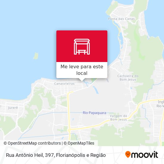 Rua Antônio Heil, 397 mapa