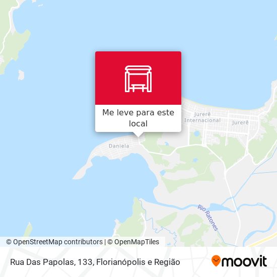 Rua Das Papolas, 133 mapa