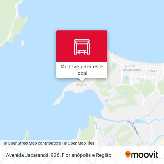Avenida Jacarandá, 926 mapa