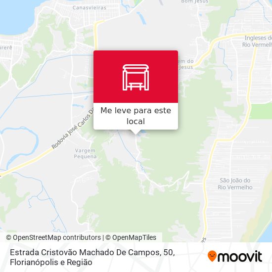 Estrada Cristovão Machado De Campos, 50 mapa