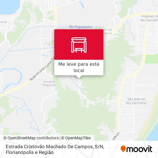 Estrada Cristovão Machado De Campos, S / N mapa