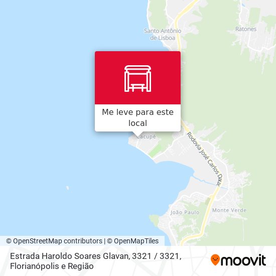 Estrada Haroldo Soares Glavan, 3321 / 3321 mapa
