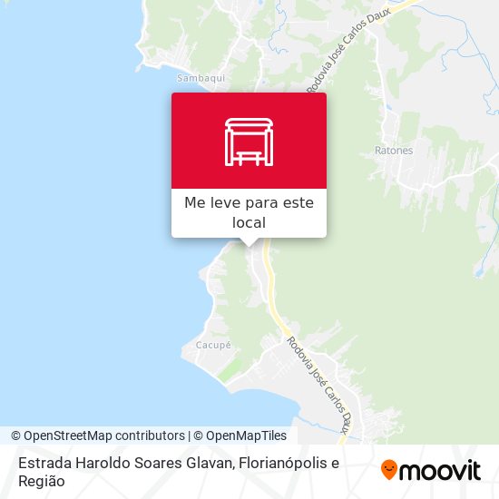 Estrada Haroldo Soares Glavan mapa