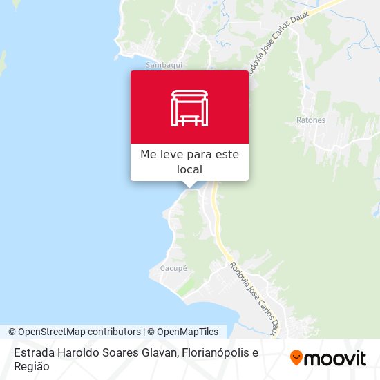 Estrada Haroldo Soares Glavan mapa