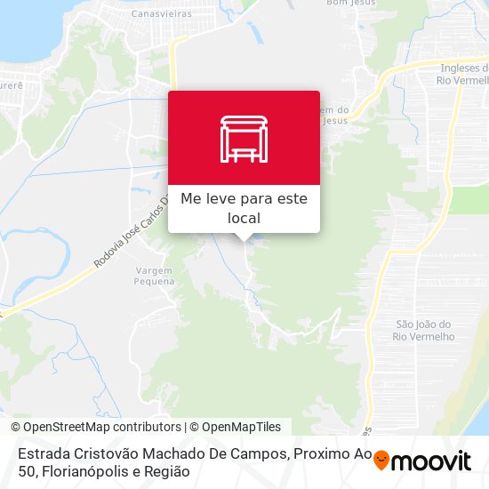 Estrada Cristovão Machado De Campos, Proximo Ao 50 mapa