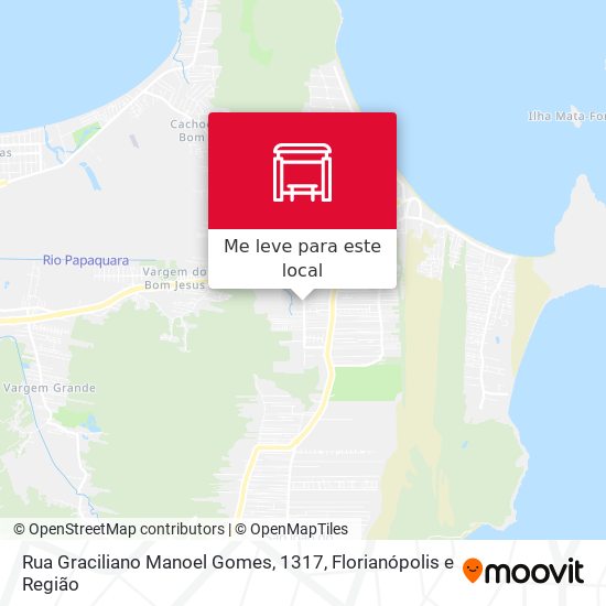 Rua Graciliano Manoel Gomes, 1317 mapa