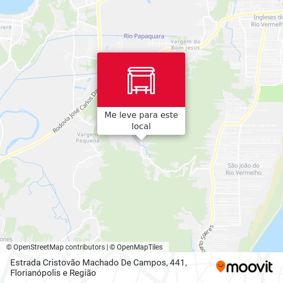 Estrada Cristovão Machado De Campos, 441 mapa