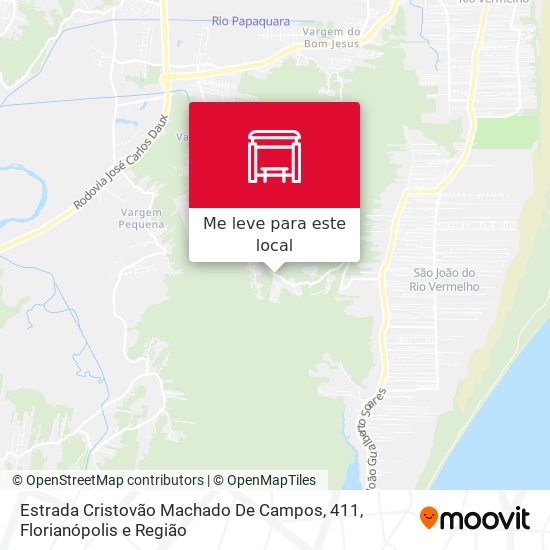 Estrada Cristovão Machado De Campos, 411 mapa