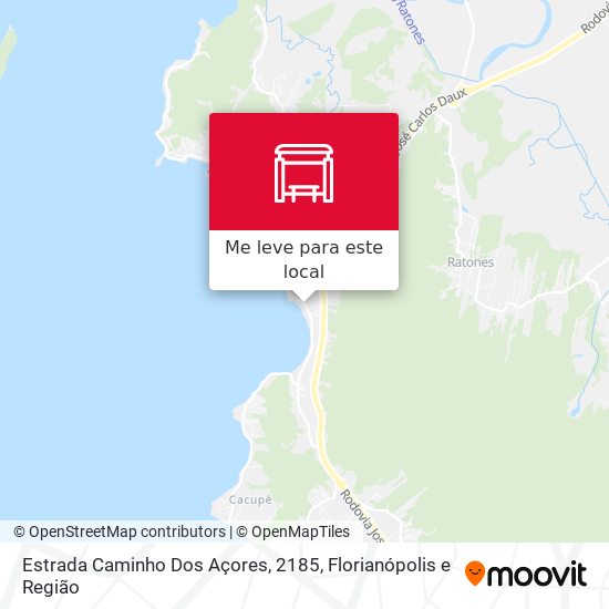 Estrada Caminho Dos Açores, 2185 mapa