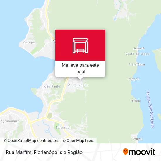 Rua Marfim mapa