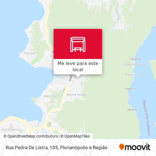 Rua Pedra De Listra, 105 mapa