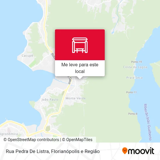 Rua Pedra De Listra mapa