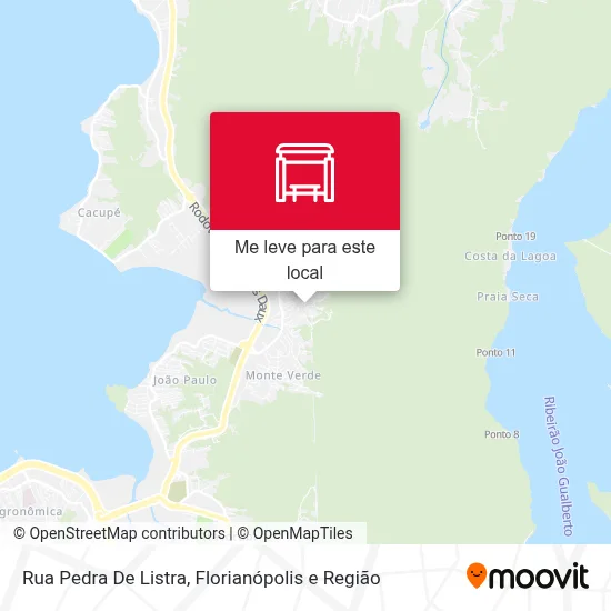 Rua Pedra De Listra mapa