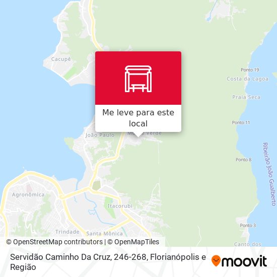Servidão Caminho Da Cruz, 246-268 mapa