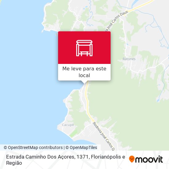 Estrada Caminho Dos Açores, 1371 mapa