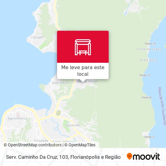 Serv. Caminho Da Cruz, 103 mapa