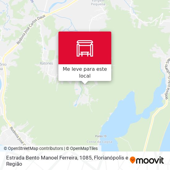 Estrada Bento Manoel Ferreira, 1085 mapa