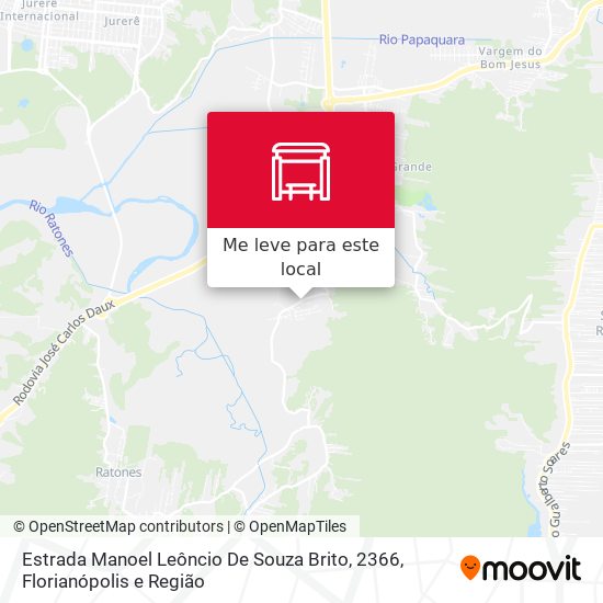 Estrada Manoel Leôncio De Souza Brito, 2366 mapa