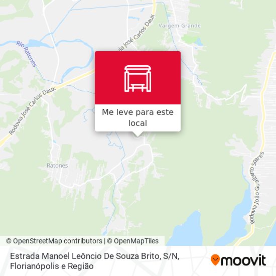 Estrada Manoel Leôncio De Souza Brito, S / N mapa