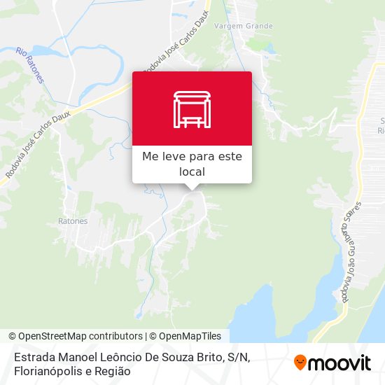 Estrada Manoel Leôncio De Souza Brito, S / N mapa