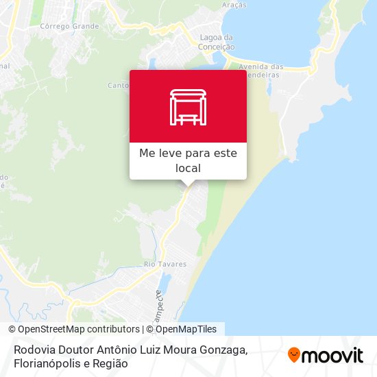 Rodovia Doutor Antônio Luiz Moura Gonzaga mapa