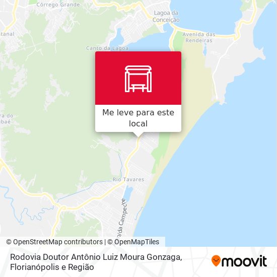 Rodovia Doutor Antônio Luiz Moura Gonzaga mapa