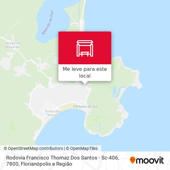Rodovia Francisco Thomaz Dos Santos - Sc-406, 7800 mapa