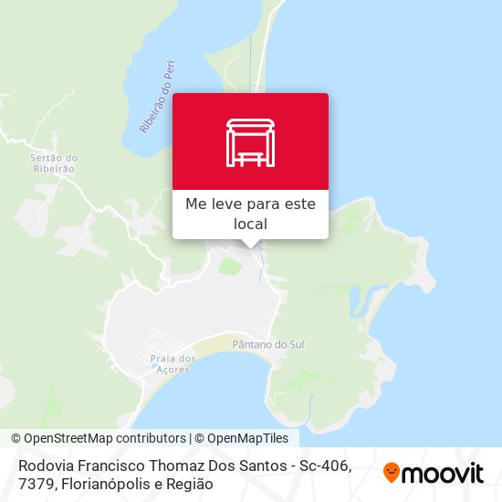 Rodovia Francisco Thomaz Dos Santos - Sc-406, 7379 mapa