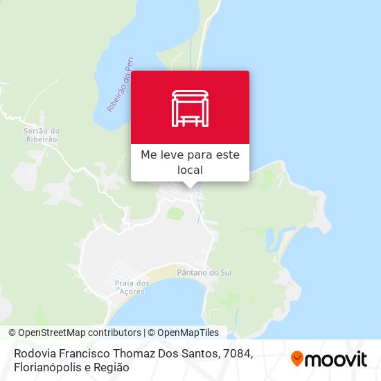 Rodovia Francisco Thomaz Dos Santos, 7084 mapa
