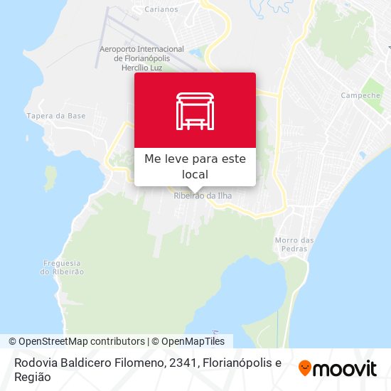 Rodovia Baldicero Filomeno, 2341 mapa