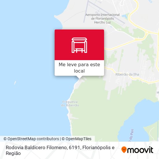 Rodovia Baldicero Filomeno, 6191 mapa