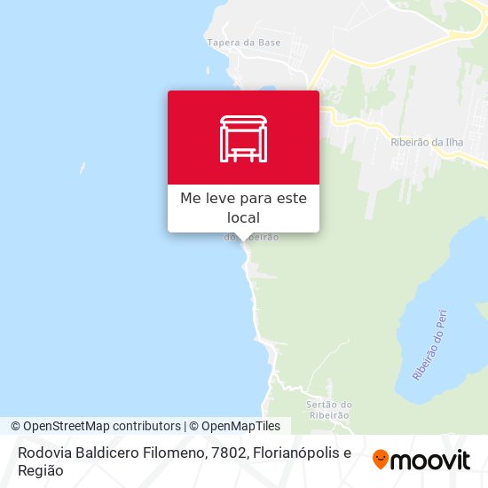 Rodovia Baldicero Filomeno, 7802 mapa