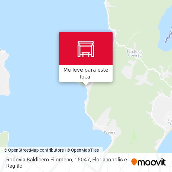 Rodovia Baldicero Filomeno, 15047 mapa