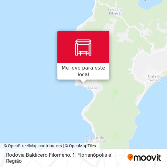 Rodovia Baldicero Filomeno, 1 mapa