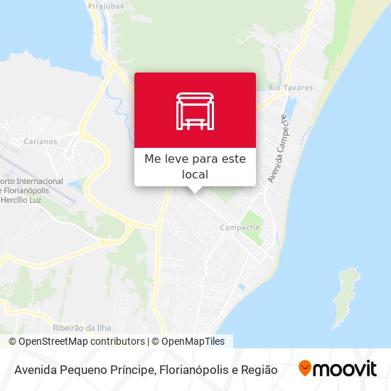 Avenida Pequeno Príncipe mapa