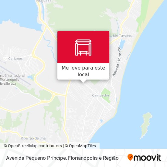 Avenida Pequeno Príncipe mapa