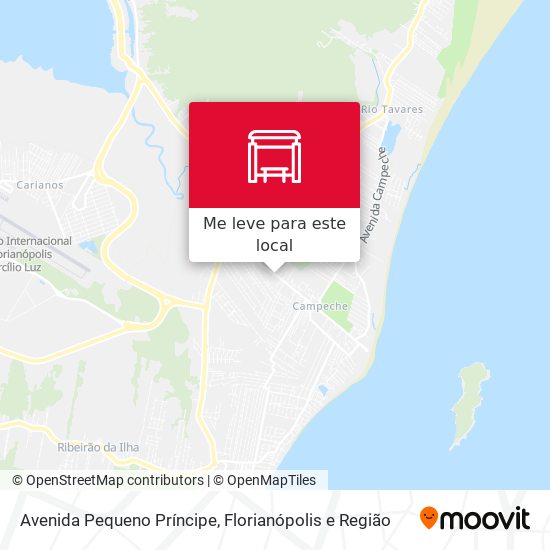 Avenida Pequeno Príncipe mapa